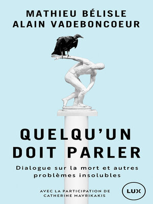 cover image of Quelqu'un doit parler